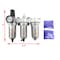 All Tool Depot 3/8" NPT MID FLOW 3 Stages Filter Regulator Coalescing Desiccant Dryer System (AUTO DRAIN) FRFLM863NA - alternate 6